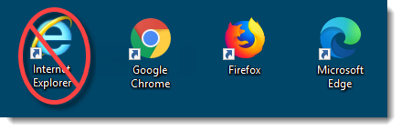 Browser icons