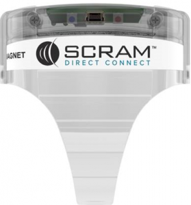 Image of the Direct Connect Tool White label with Black Letters 