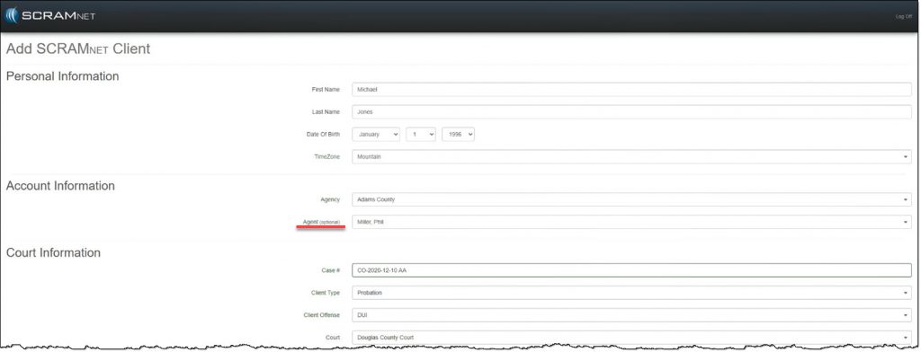 Add SCRAMNET Client page part one