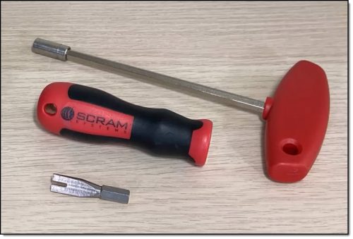 SCRAM GPS Backplate Removal Tool